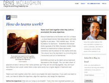 Tablet Screenshot of denisgmclaughlin.com